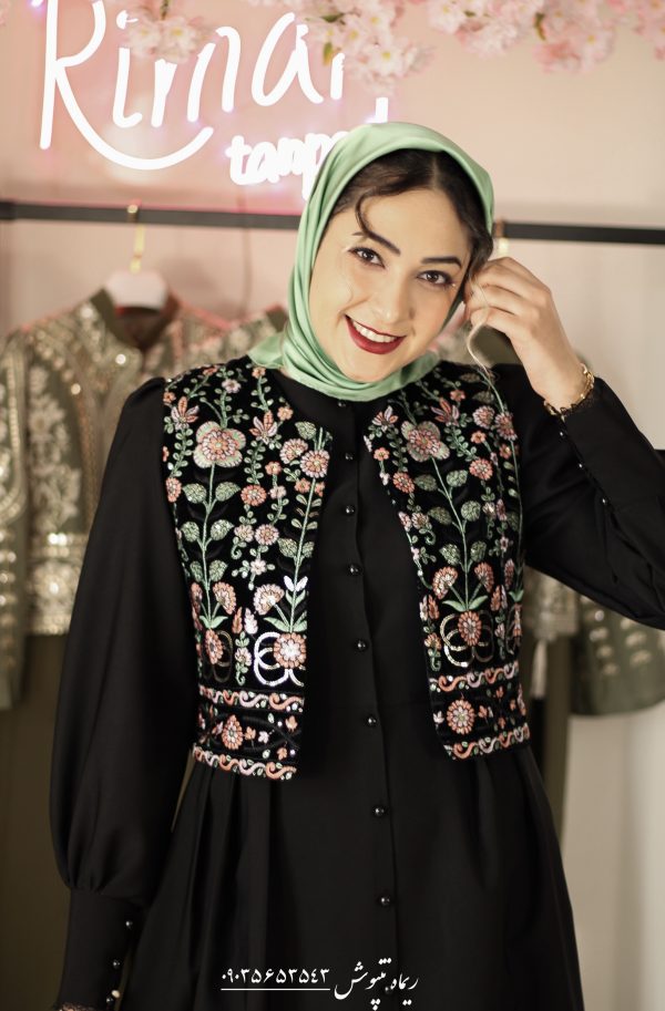 پیراهن جلیقه نازدار✨🌻 - Image 2