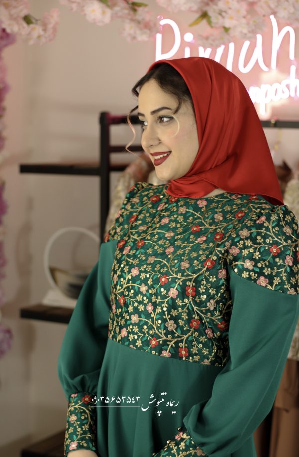 پیراهن سبزینه🍃 - Image 2