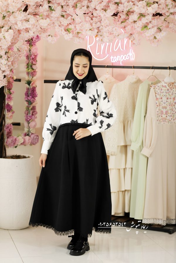 کت دامن پاپیون🎀